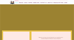 Desktop Screenshot of copperskyaussies.com